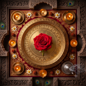 Rose Flower Offering