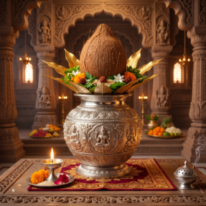 Silver Kalash Abhishek