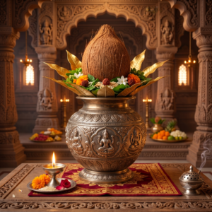 Bronze Kalash Abhishek